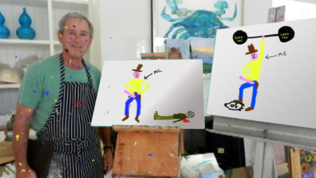 George W. Bush paintings